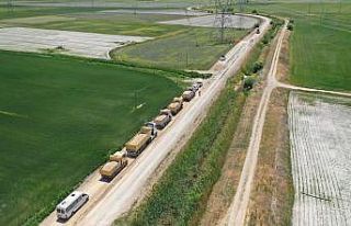 Karatay’da 13,7 kilometrelik mahalle yolu yapılıyor