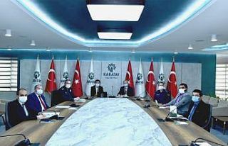 Karatay’da korona virüs ile mücadele toplantısı...