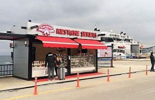 Kardelen Kestane Şekeri Güzelyalı İDO iskelesinde