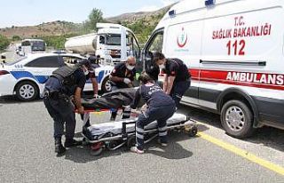 Karı kocayı trafik kazası ayırdı