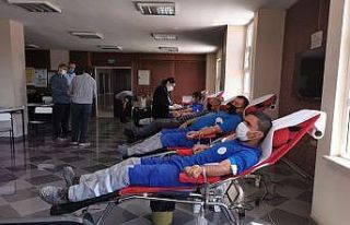 KASKİ’den Erü Kan Merkezi’ne tam destek