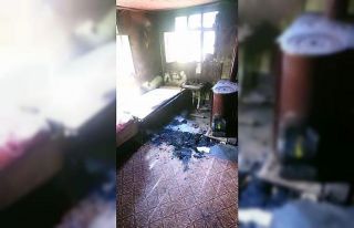 Kastamonu’da sobadan çıkan yangında 2 kişi yaralandı