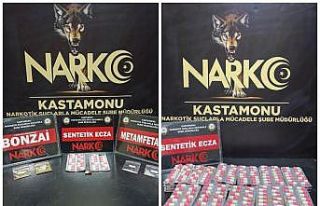 Kastamonu’da uyuşturucu operasyonu