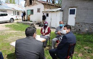 Kaymakam Avcı’dan Kıbrıs gazisine madalya