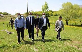 Kaymakam Avcı’dan şehit ailelerine ziyaret