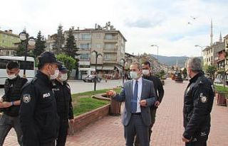 Kaymakam Pişkin uygulama noktalarını denetledi