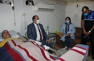 Kaymakam Ünal’dan engelli vatandaşa ziyaret