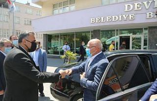 Kayseri Milletvekili İsmail Tamer Develi’yi ziyaret...