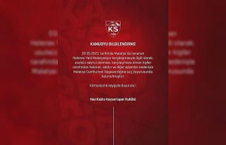 Kayserispor usulsüz seyirci için Cumhuriyet Başsavcılığına...