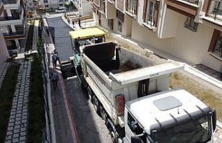 Keçiören’de asfalt sezonu başladı
