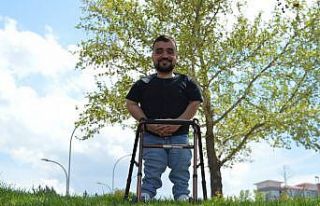 Kemikleri kırılsa da umutları sağlam