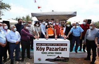 Kepez’den mahalleye dönüşen 6 köye pazar