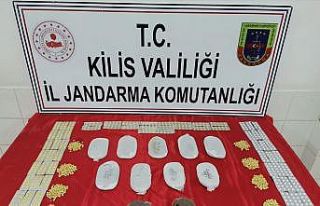 Kilis’te uyuşturucu operasyonu