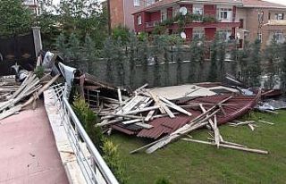 Kırıkkale’de ’toz fırtınası’ etkili oldu:...