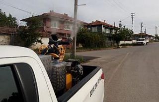 Kırıkkale’de vektörle mücadele sürüyor