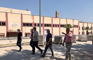 Kırkağaç’ta prestij cadde hızla ilerliyor