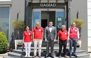 Kızılay’dan GAGİAD’a teşekkür plaketi