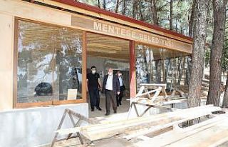 Kızıldağ Mesire alanında çalışmalar sürüyor