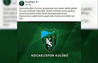 Kocaelispor şampiyonluk turunda iki futbolcu yaralandı