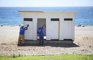 Konyaaltı sahili yaza hazır