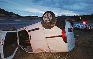 Konya’da trafik kazası: 1 yaralı