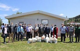 Küçük balıkçıya ağ desteği