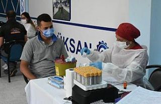 Küçüksan’da kan bağışı