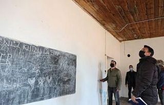 Kullanılmayan köy okulu aromatik bitki üretim merkezi...