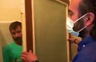 Kumar baskınında ilginç saklanma yöntemi: Odanın...