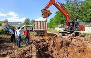 Kuşaklama kanalında ilk kepçe vuruldu