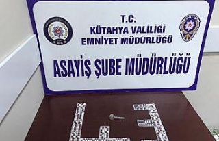 Kütahya’da “dur” ihtarına uymayan araçta...