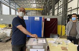 Madenciler sandık başına gitti