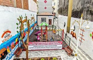 Malatya’da atıl alan sosyal tesise dönüştürüldü