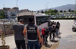 Malatya’da torbacı operasyonu: 17 tutuklama