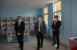 Malazgirt’te okul yenileme çalışması