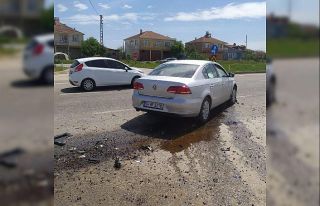 Malkara’da trafik kazası: 1 yaralı