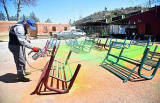 Mamak Belediyesi tam kapanmayı fırsata çeviriyor