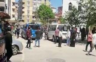 Manav ile seyyar satıcı kavgası meydan savaşına...
