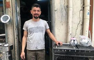 Mangal satıcılarının işi açıldı