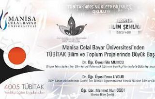 Manisa CBÜ’nün 3 projesine TÜBİTAK’tan destek