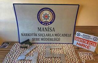 Manisa’da 5 adrese uyuşturucu operasyonu