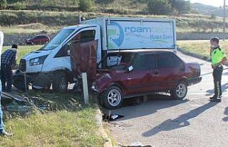 Manisa’da trafik kazası: 3 yaralı
