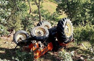 Manisa’da traktör kazası: 1 yaralı