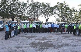 Mardin Valisi Demirtaş yeni dönem ilaçlama startını...