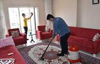Mardin’de ihtiyaç sahibi yaşlı vatandaşların...