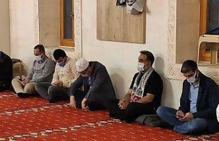 Mardin’de vatandaşlar Mescid-i Aksa için duada...