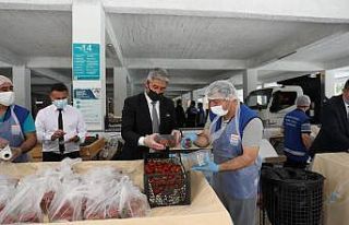 Marmaris Belediyesi üreticinin yüzünü güldürüyor