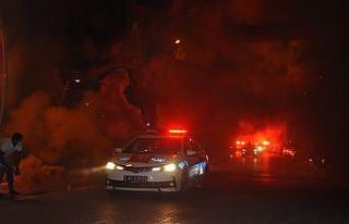 Marmaris polisi 19 Mayıs’ı kortej yaparak kutladı