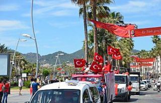 Marmaris’te bayram coşkusu sokağa taştı