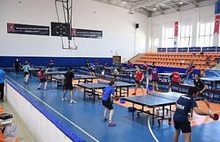 Masa Tenisi Milli takımları Çorum’da hazırlanıyor